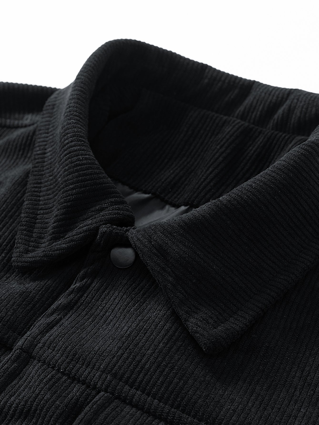 Veste en velours côtelé avec poche