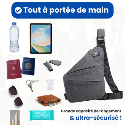 Sac a bandoulière anti-vol
