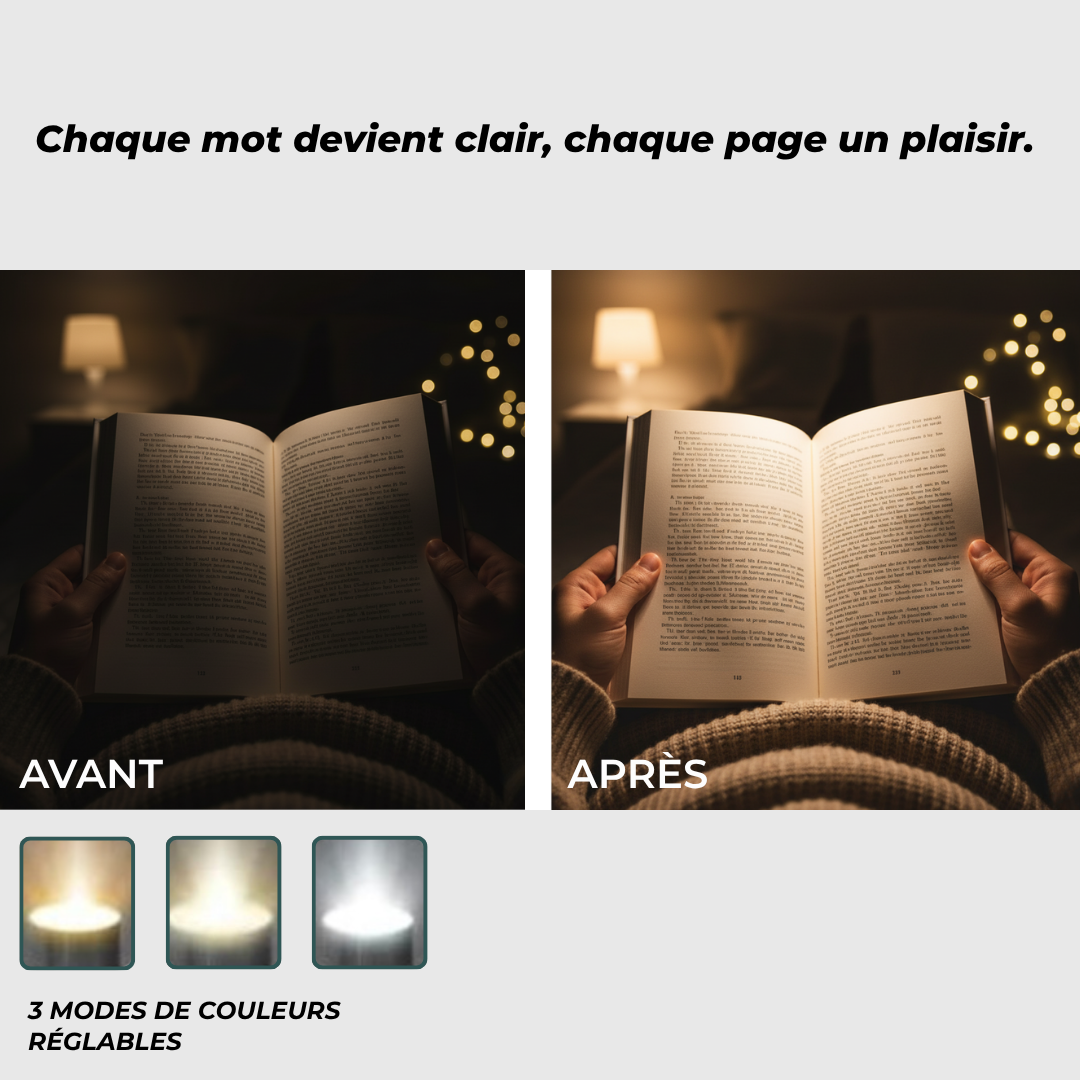 LAMPE DE LECTURE FLEXIBLE