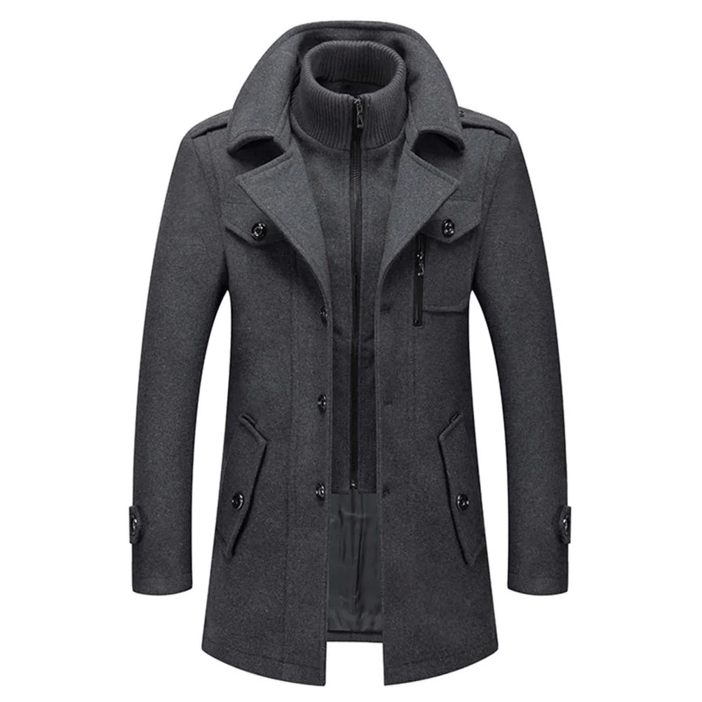 Manteau d'hiver élégant Mulini