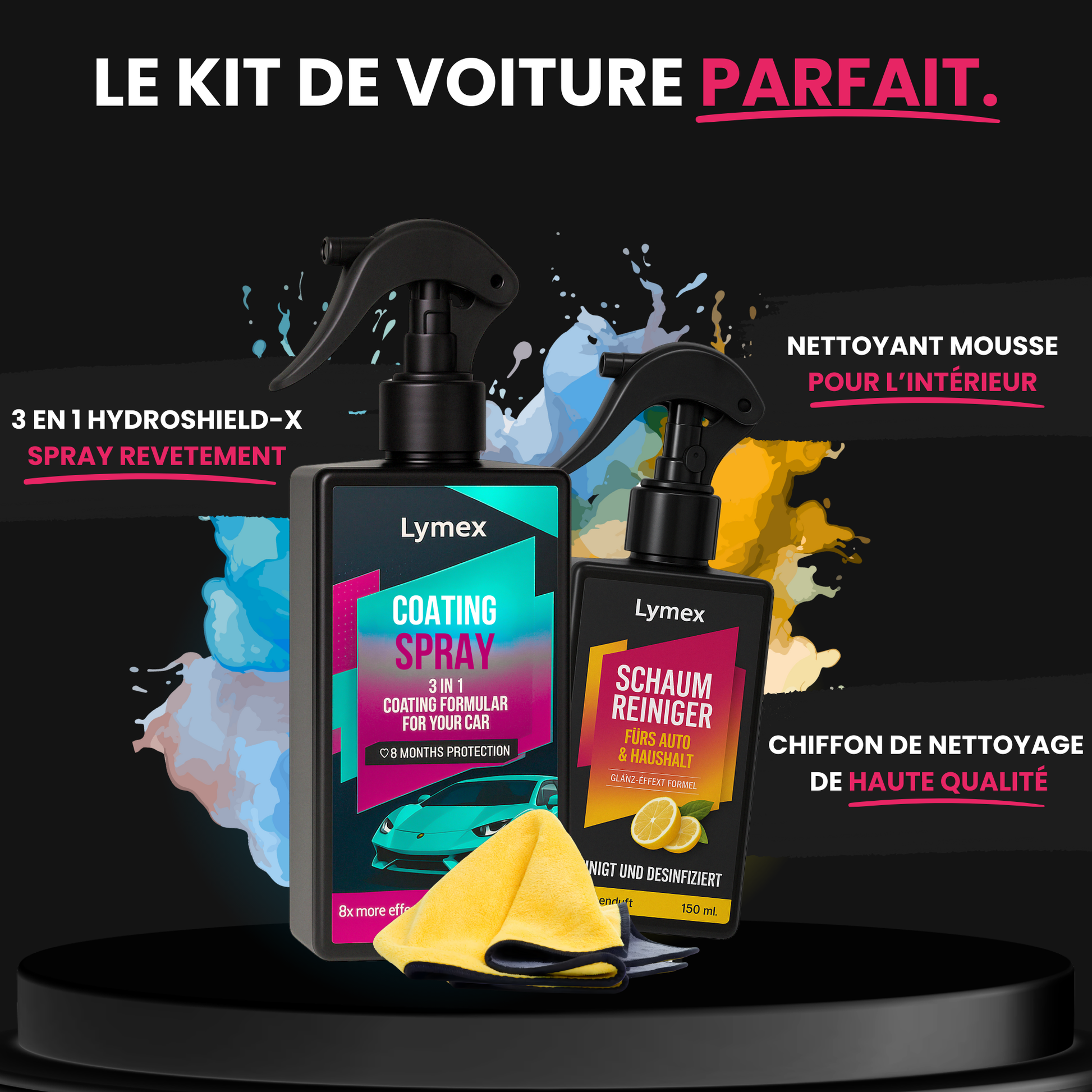 MULINI KIT PREMIUM D'ENTRETIEN AUTOMOBILE